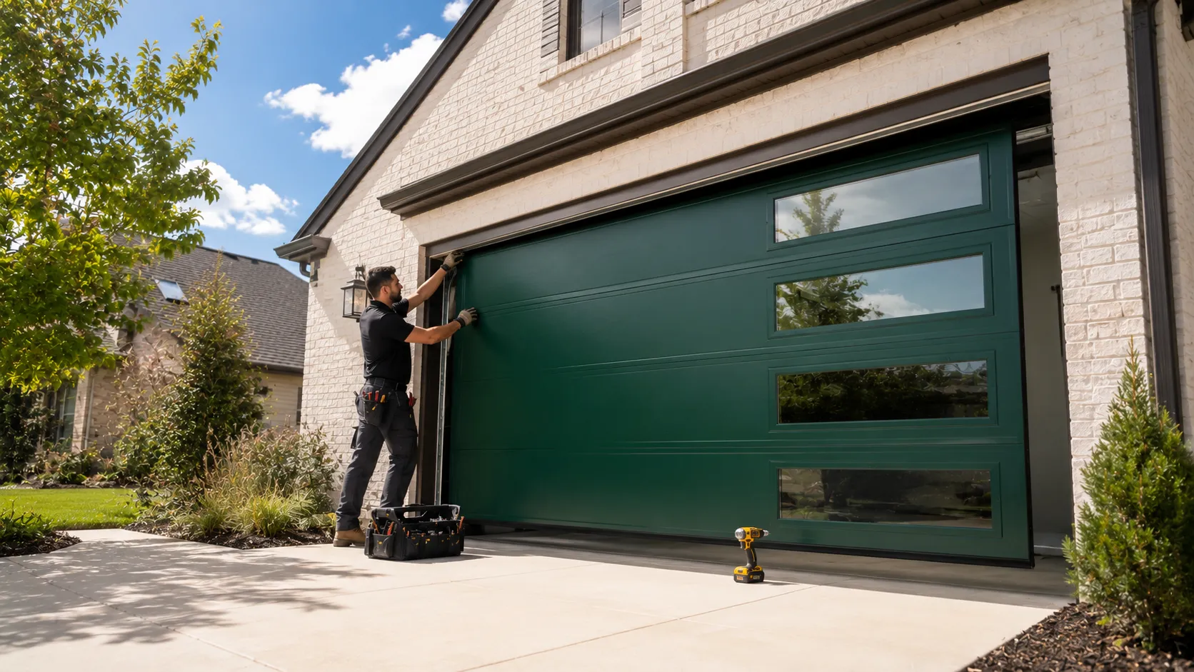 Tell us what’s wrong - Pasadena garage door service