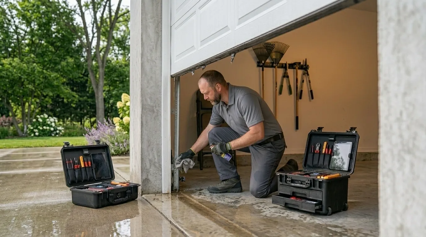 Clear, up-front plan - Pasadena garage door service
