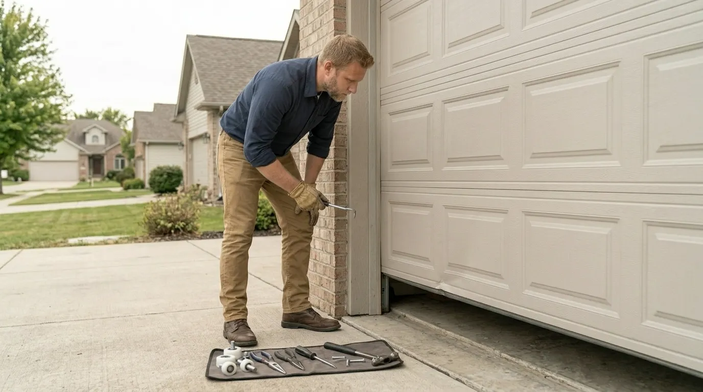 Repaired & tested - Pasadena garage door service