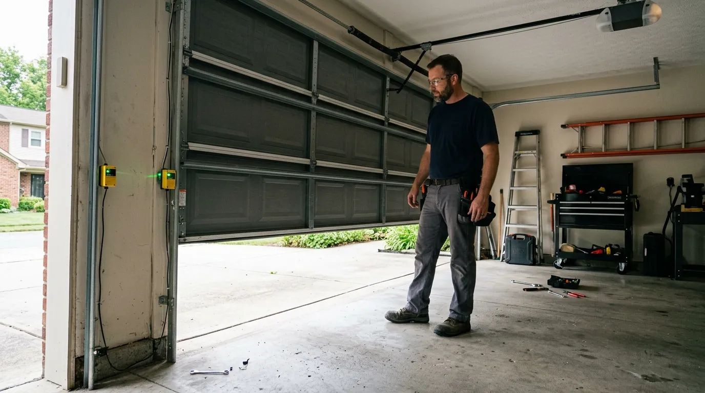 Repaired & tested - Pasadena garage door service