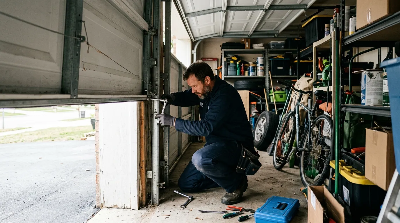 Repaired & tested - Pasadena garage door service