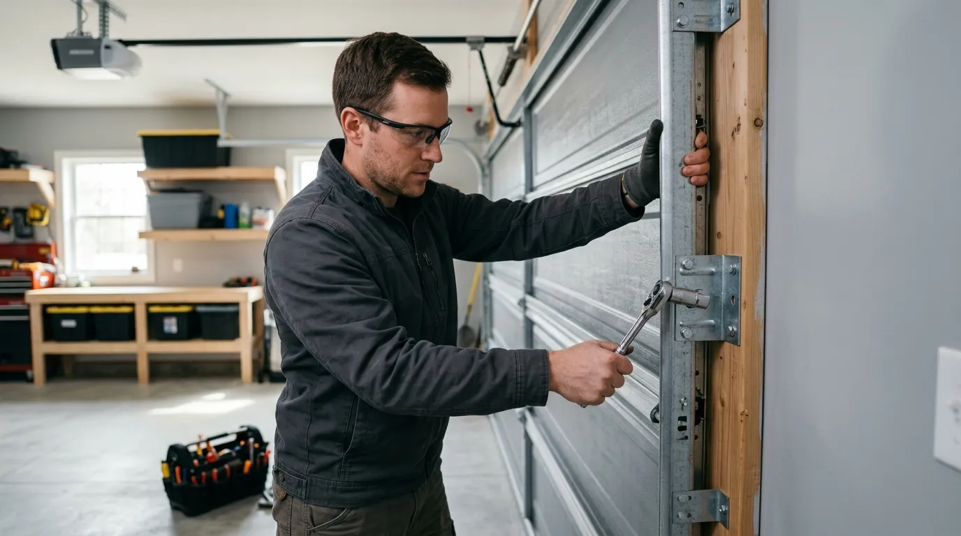 Repaired & tested - Pasadena garage door service