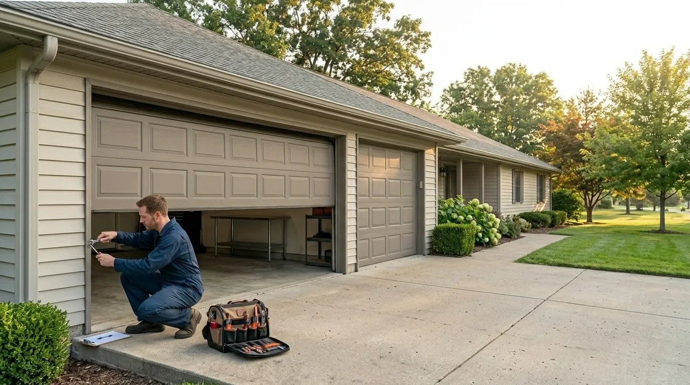 On-site diagnosis - Pasadena garage door service
