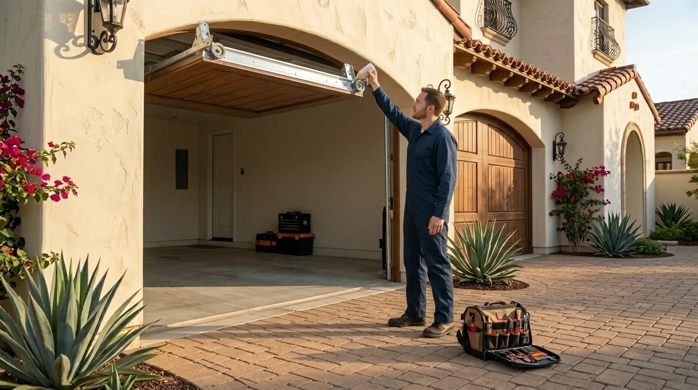 On-site diagnosis - Pasadena garage door service