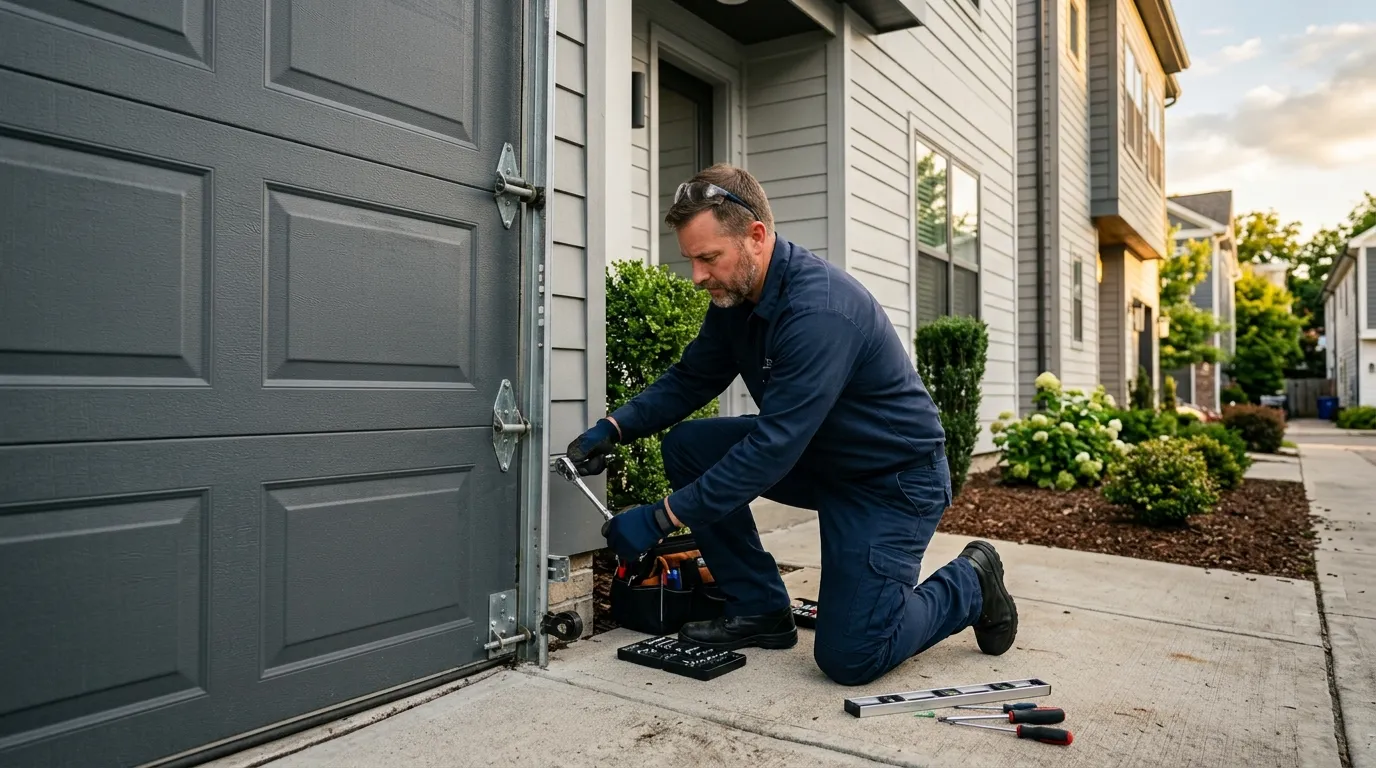 On-site diagnosis - Pasadena garage door service