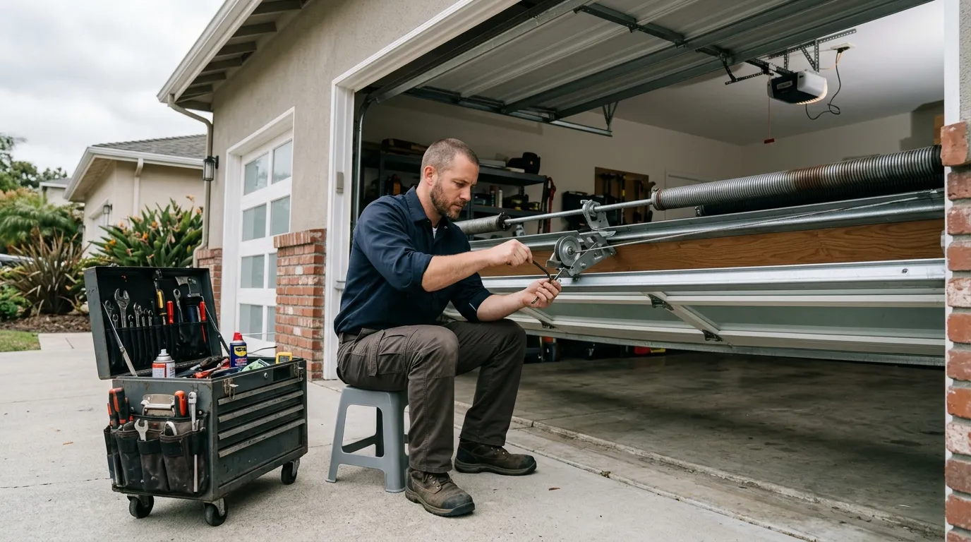 Garage Door Service in Pasadena