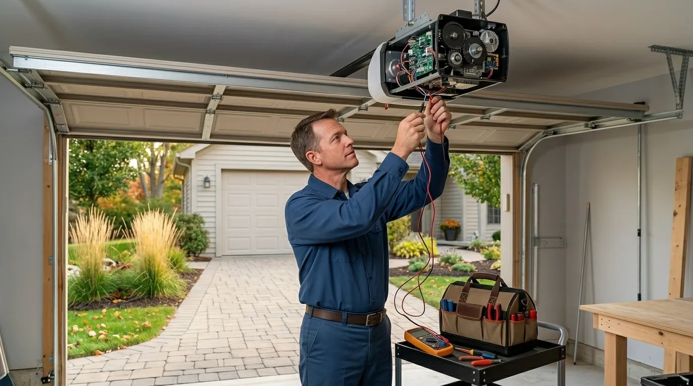 On-site diagnosis - Pasadena garage door service