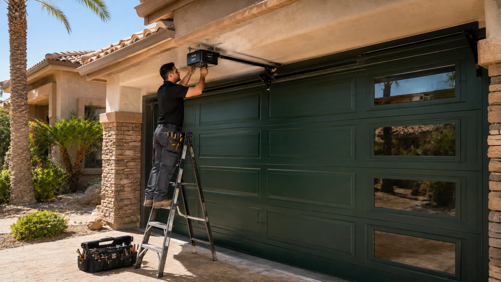 Tell us what’s wrong - Pasadena garage door service