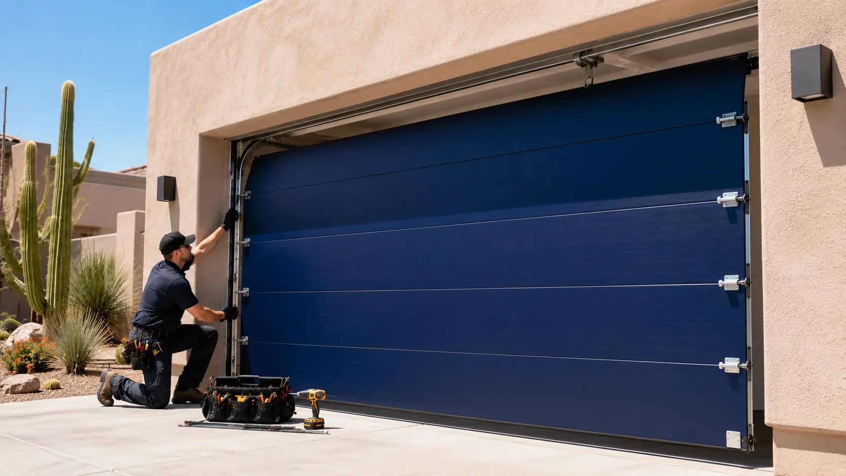 Tell us what’s wrong - Pasadena garage door service