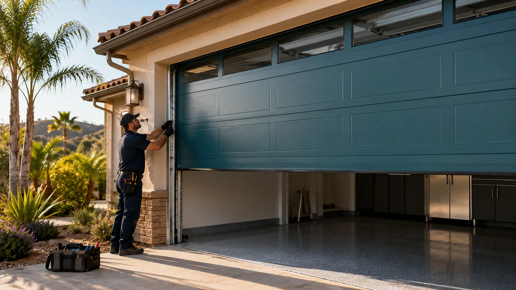 Tell us what’s wrong - Pasadena garage door service